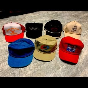 Lot of vintage Rope HATS